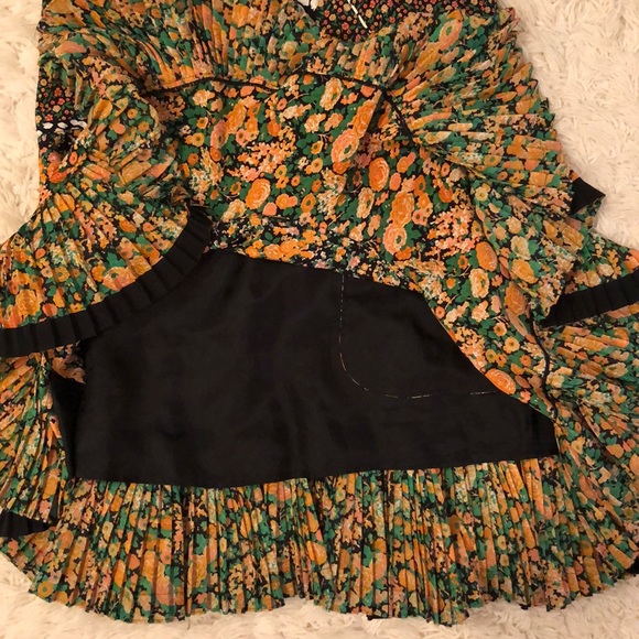 NWOT Coach 1941 Floral Front Placket Dress - Picture 8 of 8